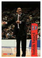 Butch Beard - New Jersey Nets - Coach (NBA Basketball Card) 1995-96 Hoops # 185 Mint