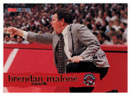 Brendan Malone - Toronto Raptors - Coach (NBA Basketball Card) 1995-96 Hoops # 194 Mint