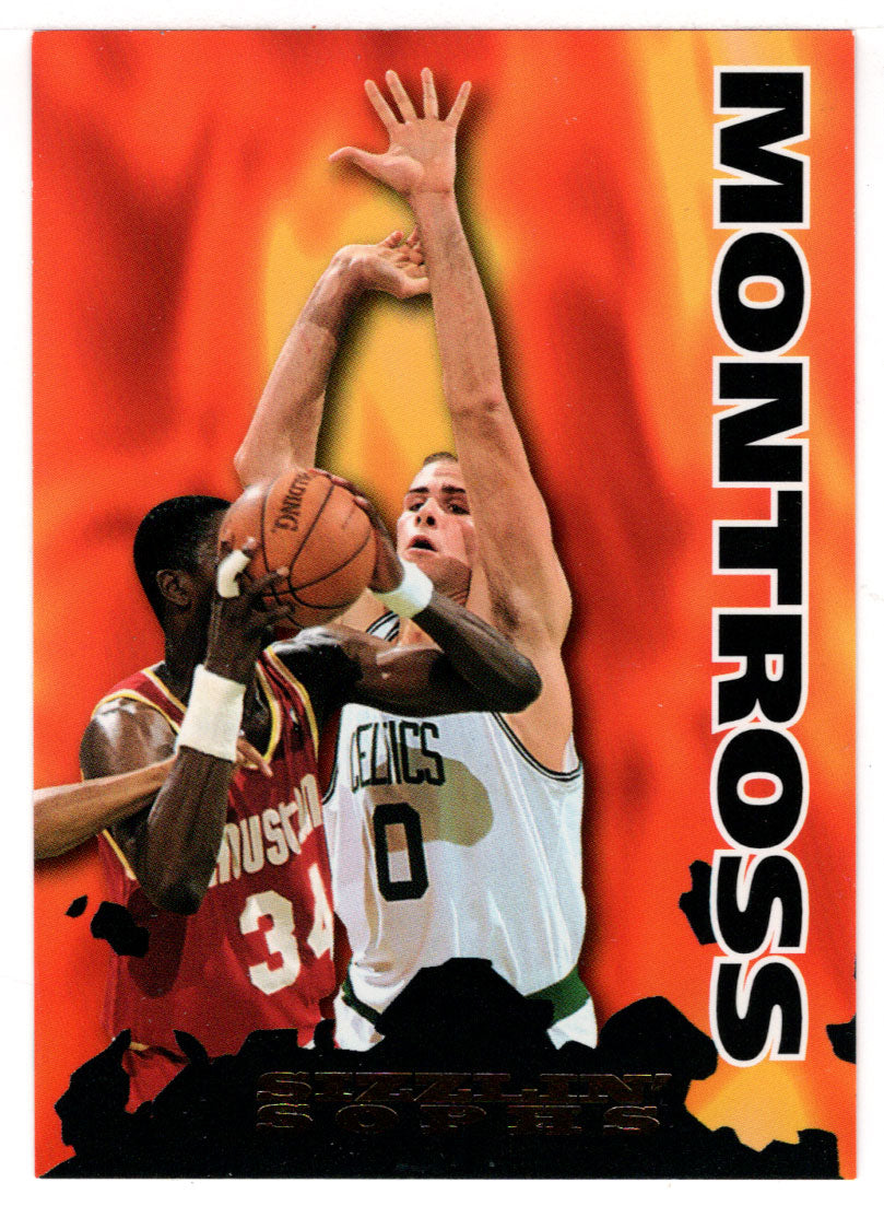 Eric Montross - Boston Celtics - Sizzlin'Sophs (NBA Basketball Card) 1995-96 Hoops # 204 Mint