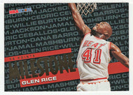 Glen Rice - Miami Heat - Milestones (NBA Basketball Card) 1995-96 Hoops # 214 Mint