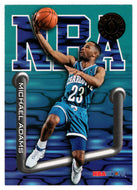 Michael Adams - Darrick Martin - Charlotte Hornets - Pipeline (NBA Basketball Card) 1995-96 Hoops # 228 Mint