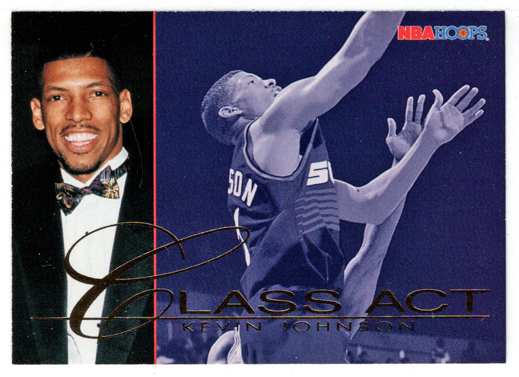 Kevin Johnson - Phoenix Suns - Class Act (NBA Basketball Card) 1995-96 Hoops # 238 Mint