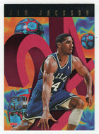Jim Jackson - Dallas Mavericks - Number Crunchers (NBA Basketball Card) 1995-96 Hoops # 18 Mint