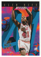 Glen Rice - Miami Heat - Number Crunchers (NBA Basketball Card) 1995-96 Hoops # 20 Mint