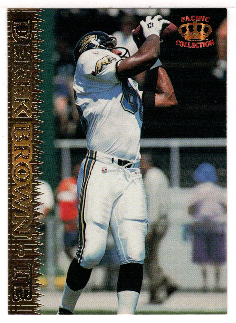 Derek Brown - Jacksonville Jaguars (NFL Football Card) 1995 Pacific # 12 Mint