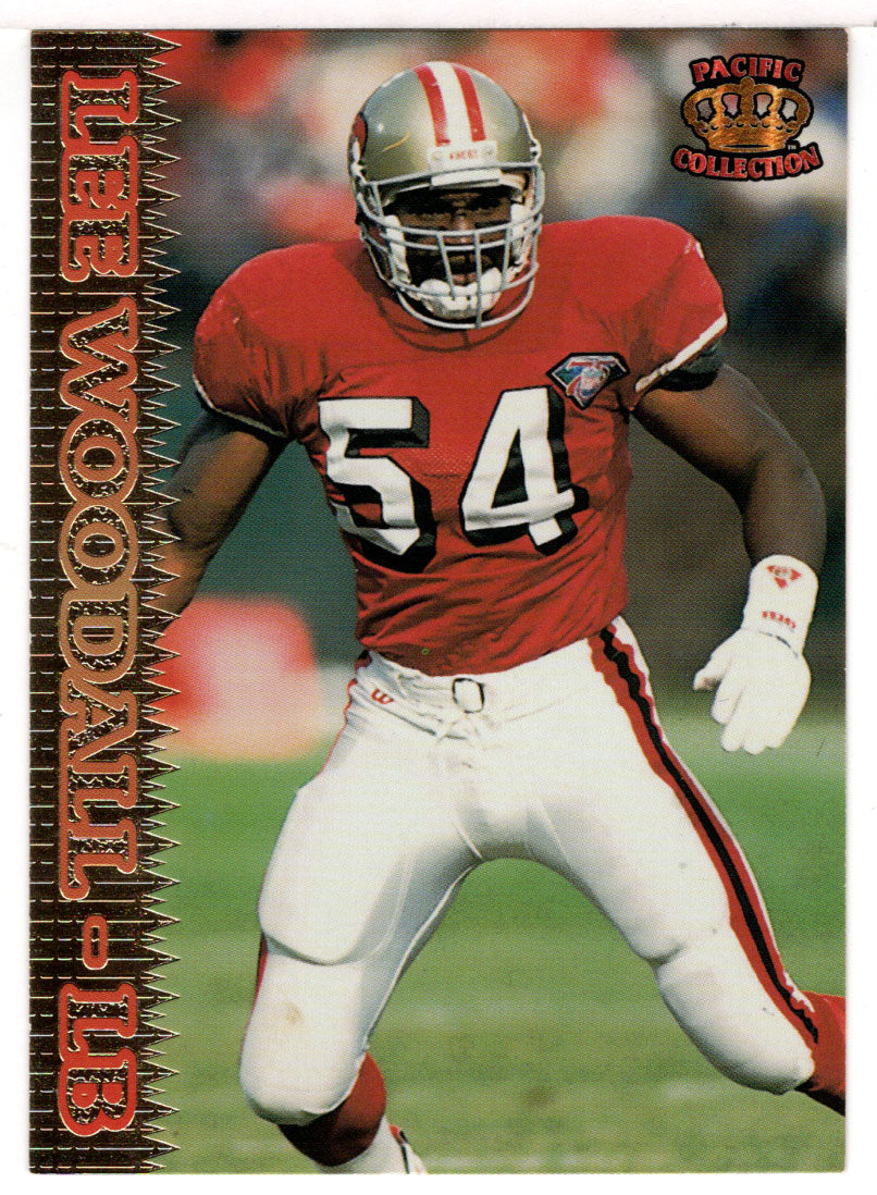 Lee Woodall - San Francisco 49ers (NFL Football Card) 1995 Pacific