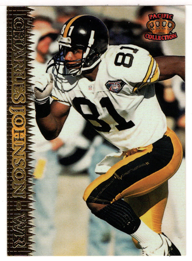 Charles Johnson - Pittsburgh Steelers (NFL Football Card) 1995 Pacific # 57 Mint