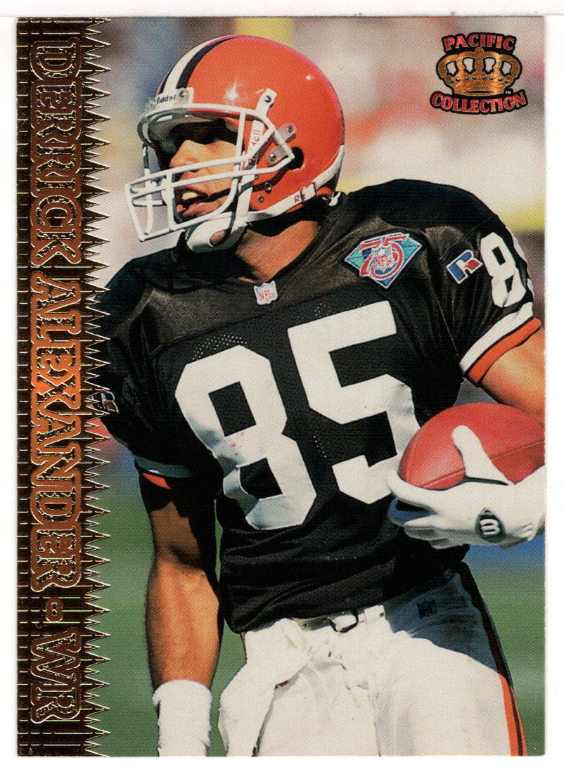 Derrick Alexander - Cleveland Browns (NFL Football Card) 1995 Pacific # 84 Mint