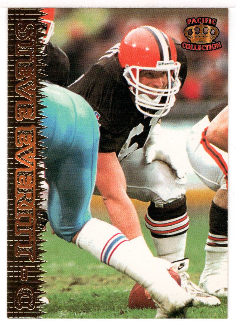 Steve Everitt - Cleveland Browns (NFL Football Card) 1995 Pacific # 89 Mint