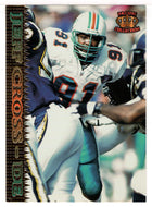 Jeff Cross - Miami Dolphins (NFL Football Card) 1995 Pacific # 106 Mint