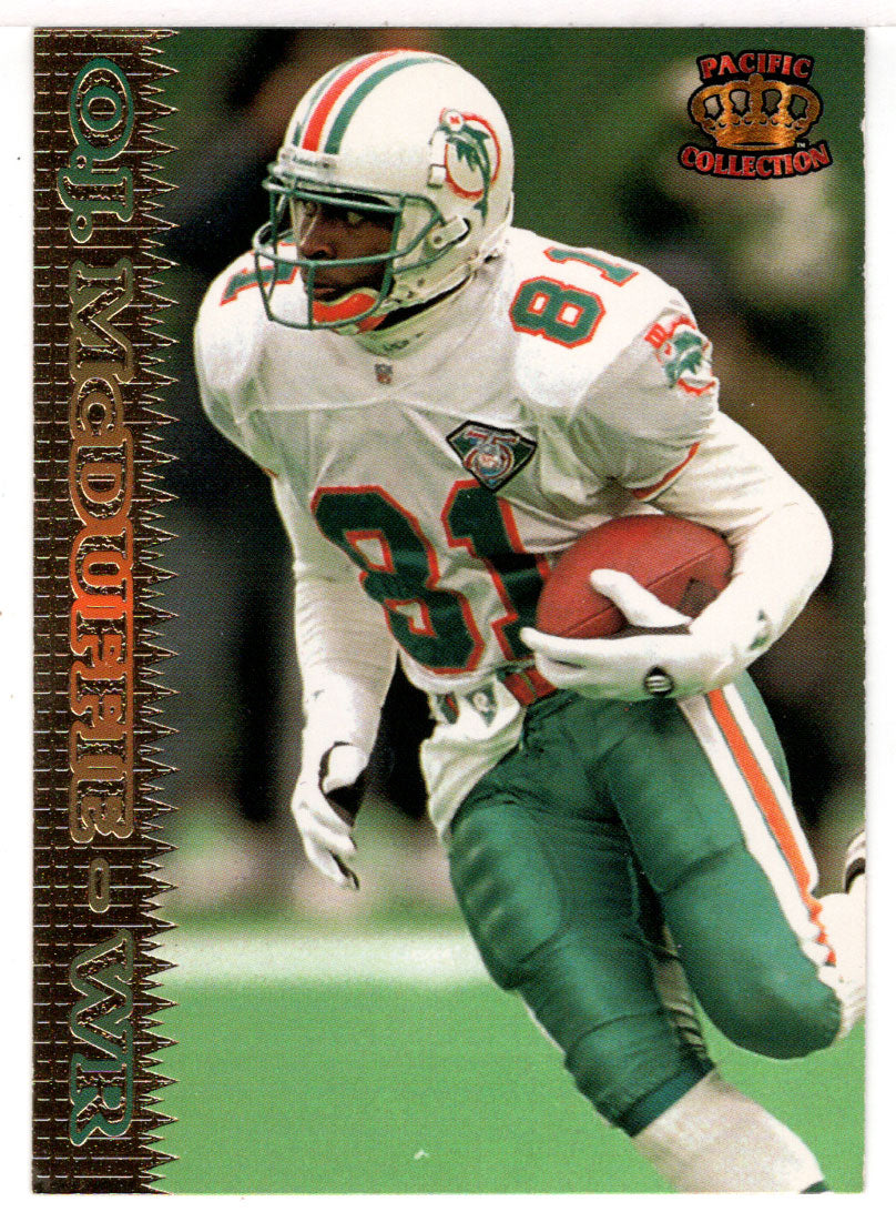 O.J. McDuffie - Miami Dolphins (NFL Football Card) 1995 Pacific # 109 Mint
