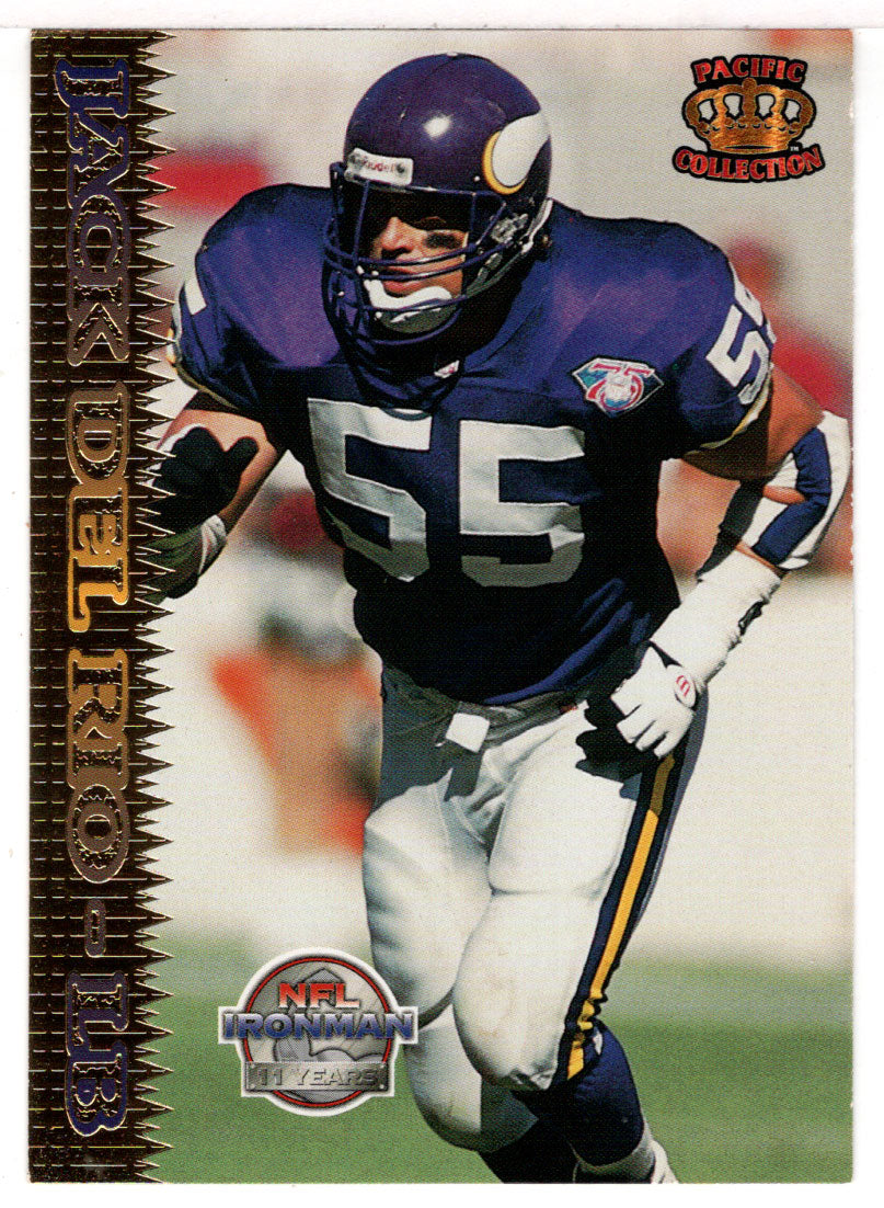 Jack Del Rio - Minnesota Vikings (NFL Football Card) 1995 Pacific # 119 Mint