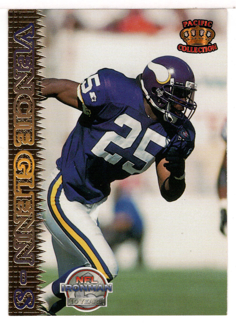 Vencie Glenn - Minnesota Vikings (NFL Football Card) 1995 Pacific # 120 Mint