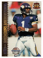 Warren Moon - Minnesota Vikings (NFL Football Card) 1995 Pacific # 125 Mint