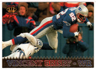 Vincent Brisby - New England Patriots (NFL Football Card) 1995 Pacific # 134 Mint