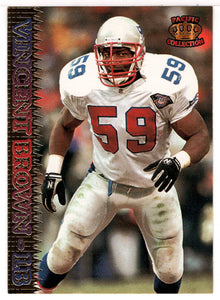 Vincent Brown - New England Patriots (NFL Football Card) 1995 Pacific # 136 Mint
