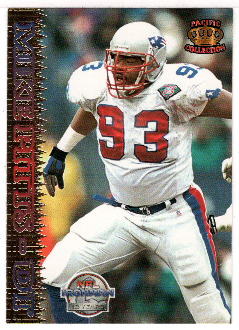 Mike Pitts - New England Patriots (NFL Football Card) 1995 Pacific # 144 Mint