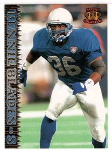 Bennie Blades - Detroit Lions (NFL Football Card) 1995 Pacific # 147 Mint