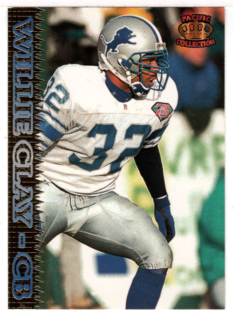 Willie Clay - Detroit Lions (NFL Football Card) 1995 Pacific # 150 Mint