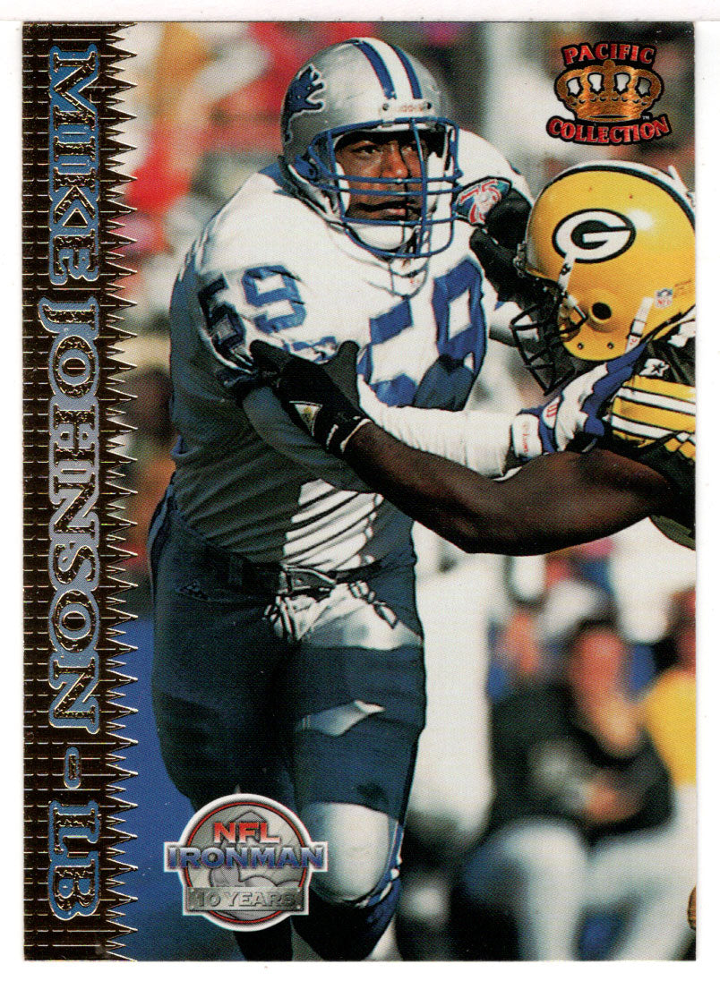 Mike Johnson - Detroit Lions (NFL Football Card) 1995 Pacific # 152 Mint