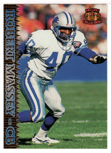 Robert Massey - Detroit Lions (NFL Football Card) 1995 Pacific # 154 Mint