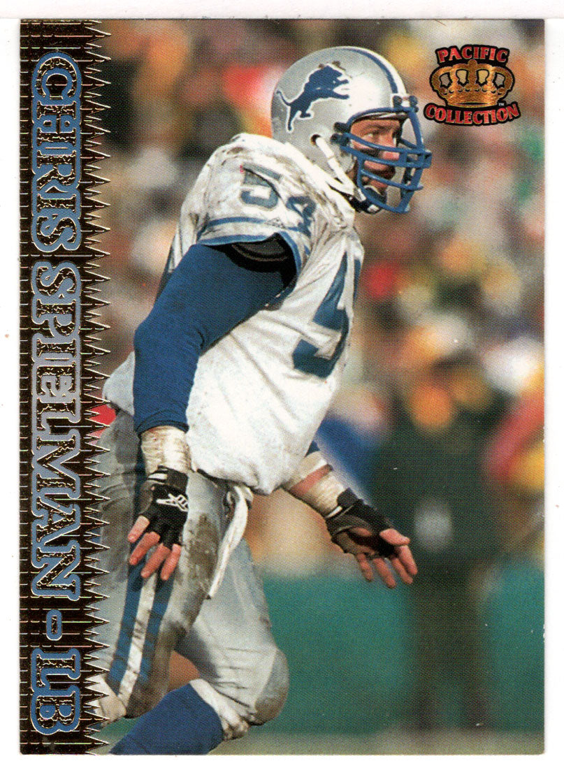 Chris Spielman - Detroit Lions (NFL Football Card) 1995 Pacific # 159 Mint
