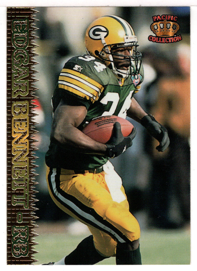 Edgar Bennett - Green Bay Packers (NFL Football Card) 1995 Pacific # 176 Mint