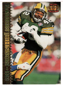 LeShon Johnson - Green Bay Packers (NFL Football Card) 1995 Pacific # 182 Mint
