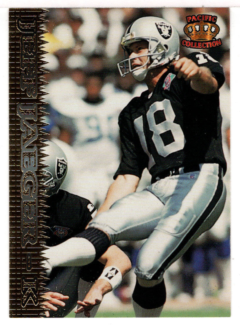 Jeff Jaeger - Oakland Raiders (NFL Football Card) 1995 Pacific # 197 Mint
