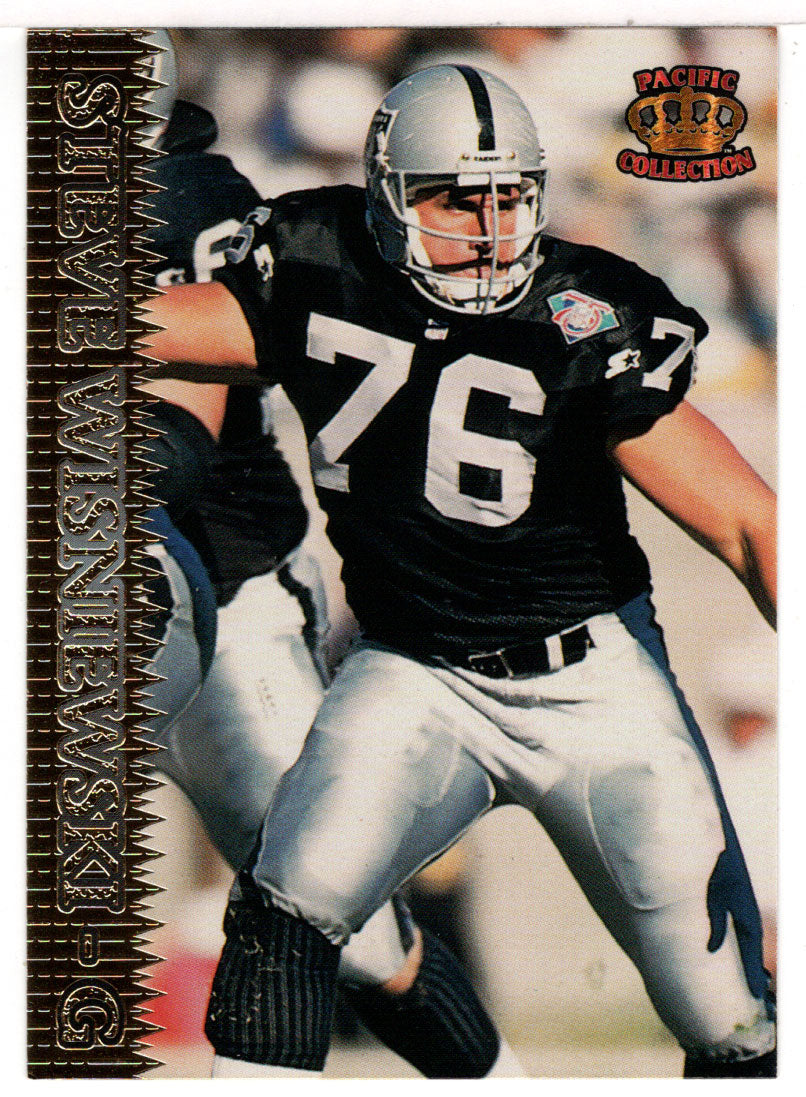 Steve Wisniewski - Oakland Raiders (NFL Football Card) 1995 Pacific # 203 Mint