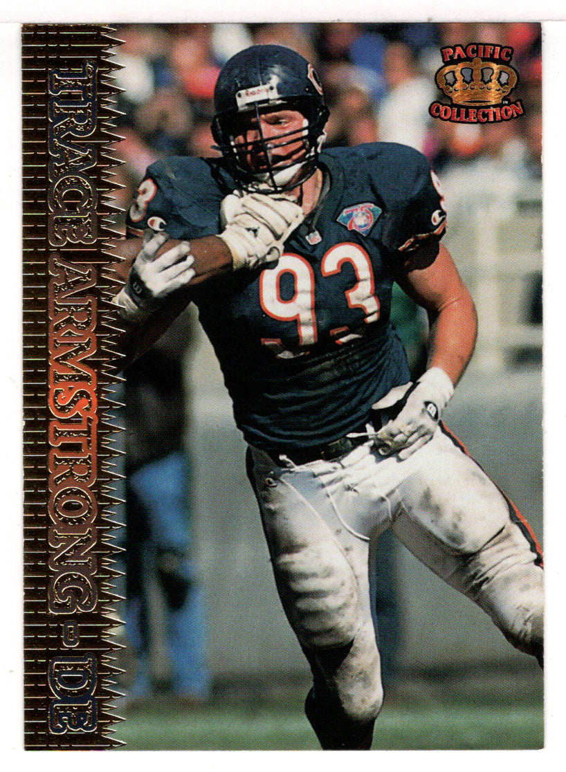 Trace Armstrong - Chicago Bears (NFL Football Card) 1995 Pacific # 206 Mint
