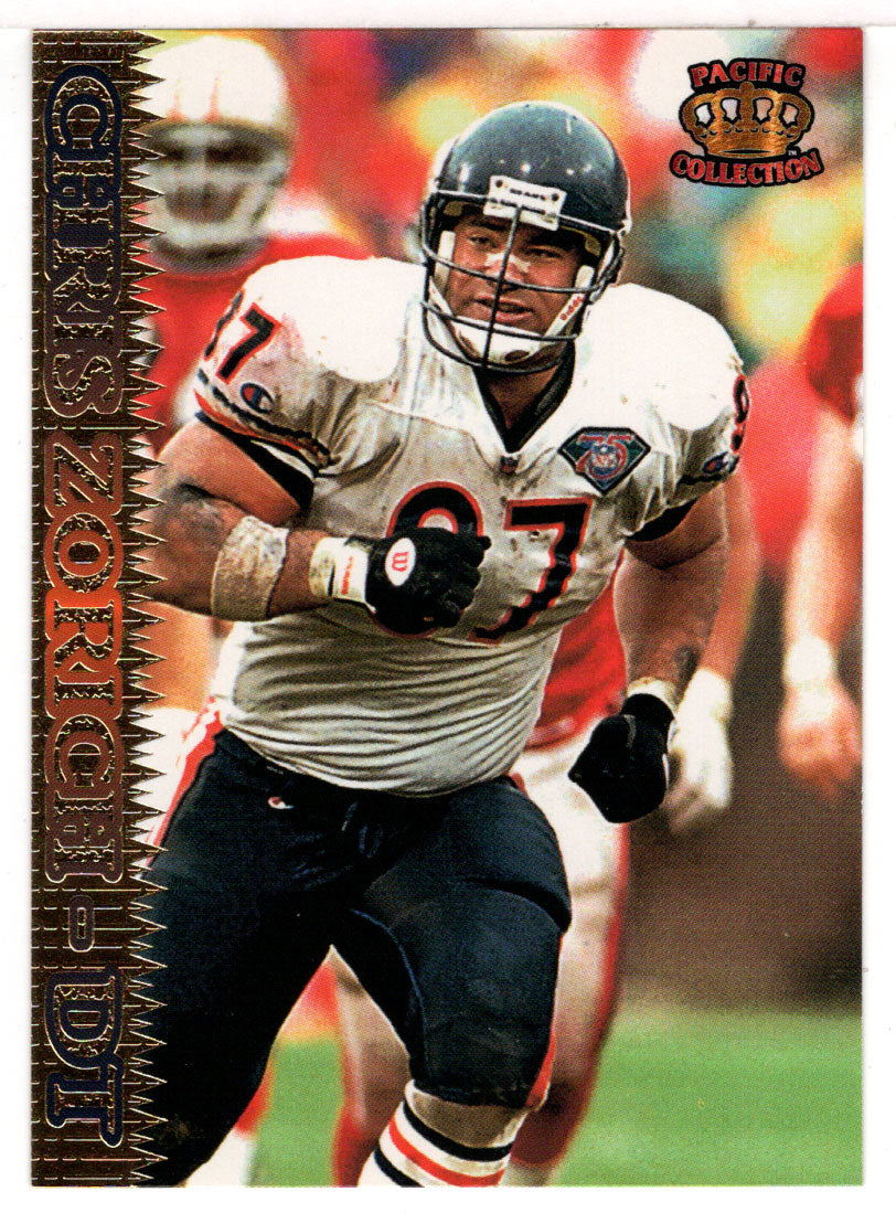 Chris Zorich - Chicago Bears (NFL Football Card) 1995 Pacific # 218 Mint