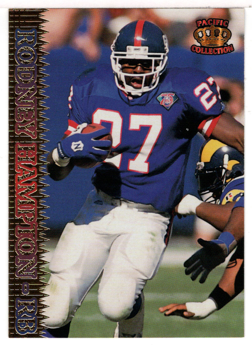 Rodney Hampton - New York Giants (NFL Football Card) 1995 Pacific # 22 –  PictureYourDreams