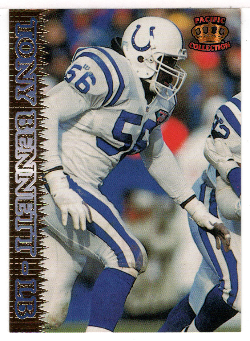 Tony Bennett - Indianapolis Colts (NFL Football Card) 1995 Pacific # 238 Mint