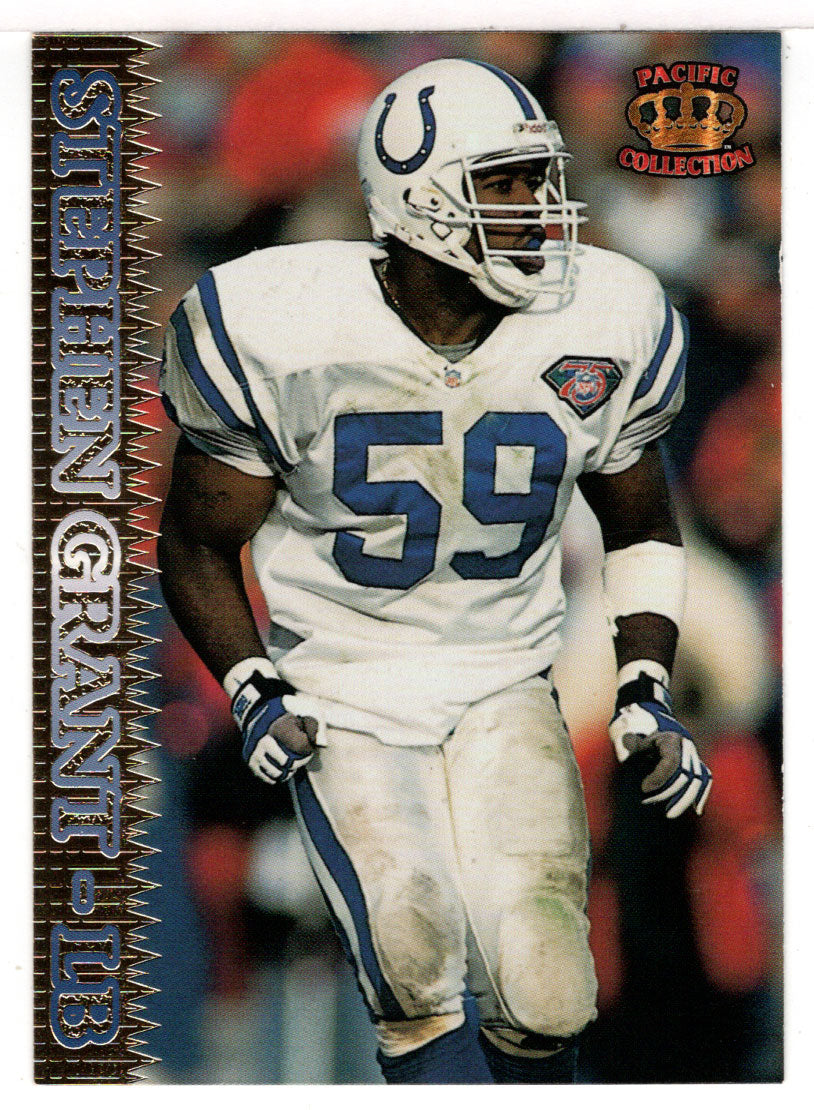 Stephen Grant - Indianapolis Colts (NFL Football Card) 1995 Pacific # 241 Mint