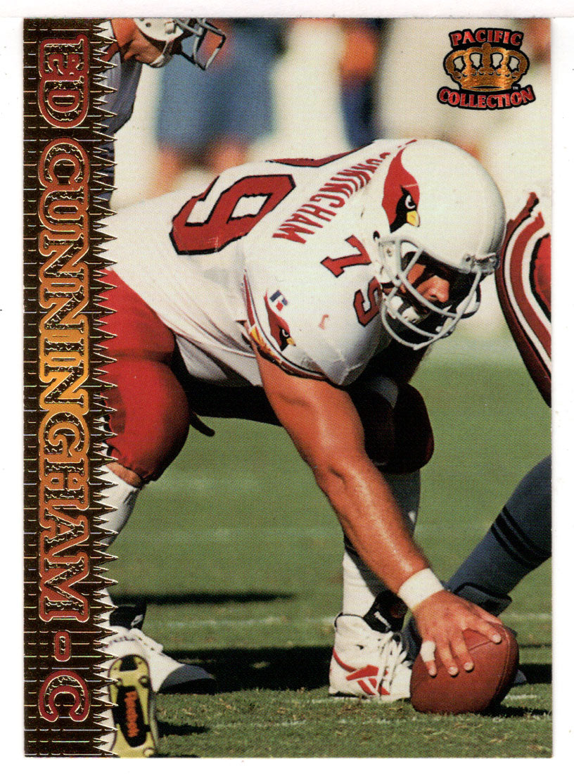 Ed Cunningham - Arizona Cardinals (NFL Football Card) 1995 Pacific # 253 Mint