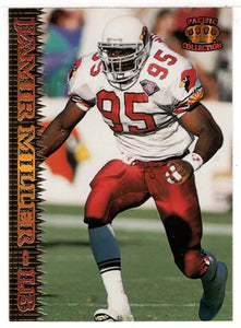Jamir Miller - Arizona Cardinals (NFL Football Card) 1995 Pacific # 258 Mint