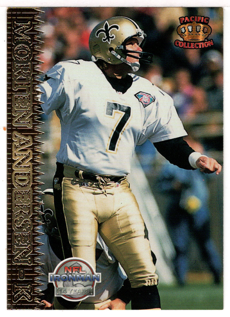 Morten Andersen - New Orleans Saints (NFL Football Card) 1995 Pacific # 265 Mint