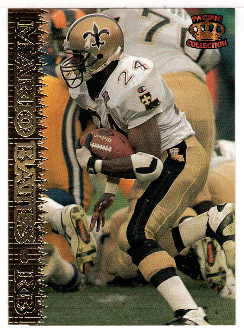 Mario Bates - New Orleans Saints (NFL Football Card) 1995 Pacific # 266 Mint