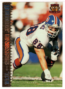 Jerry Evans - Denver Broncos (NFL Football Card) 1995 Pacific # 287 Mint