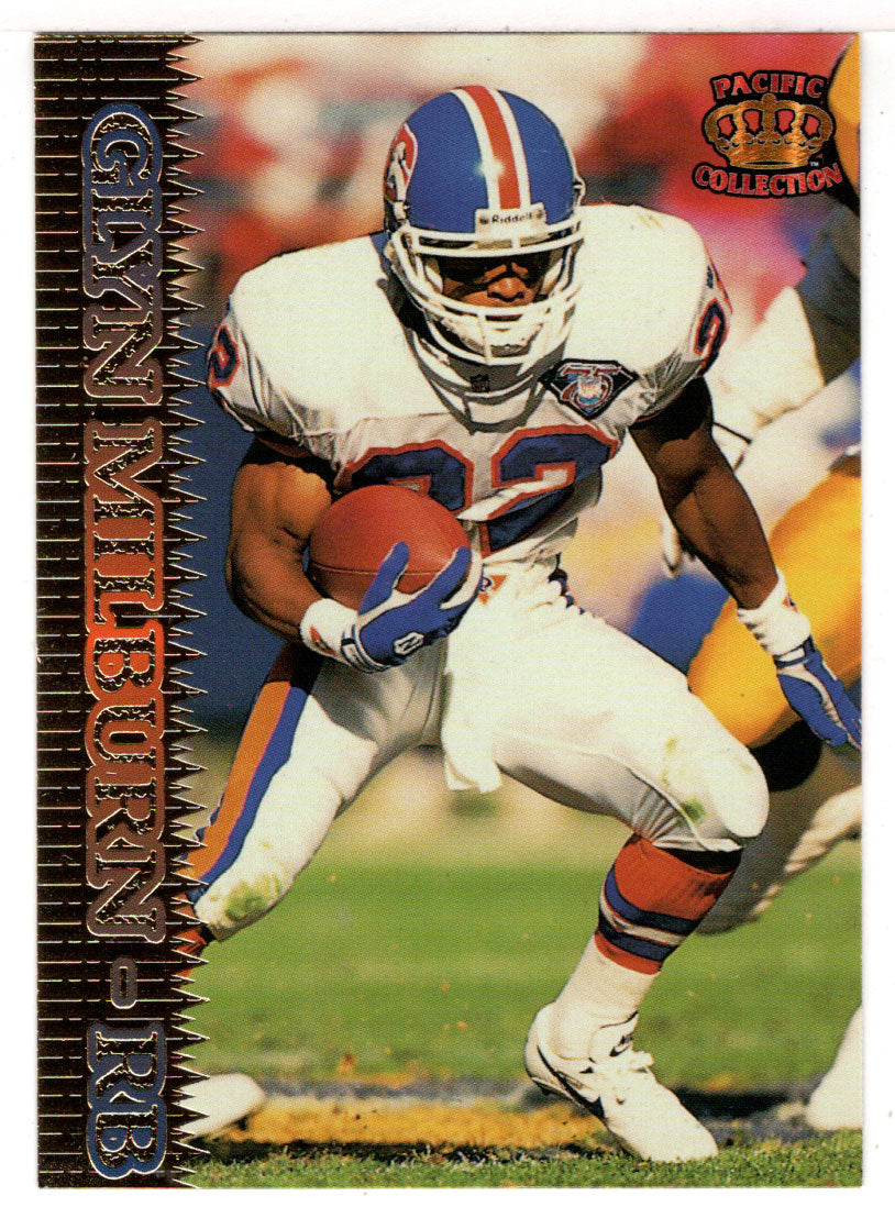 Glyn Milburn - Denver Broncos (NFL Football Card) 1995 Pacific # 289 Mint