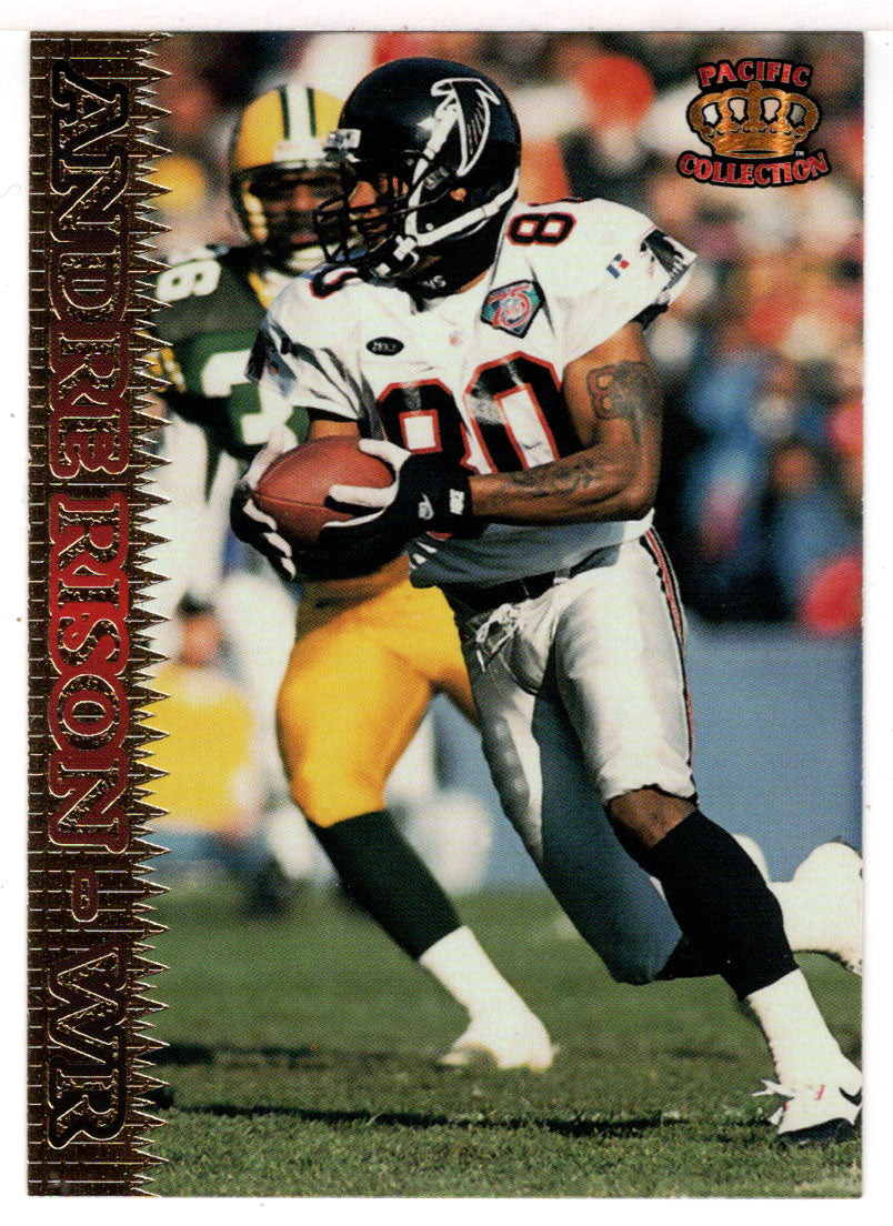 Andre Rison - Atlanta Falcons (NFL Football Card) 1995 Pacific # 306 Mint