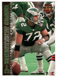 David Alexander - Philadelphia Eagles (NFL Football Card) 1995 Pacific # 326 Mint