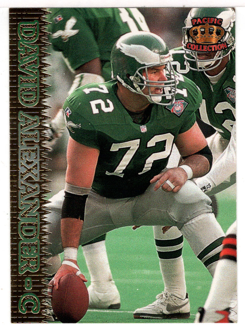 David Alexander - Philadelphia Eagles (NFL Football Card) 1995 Pacific # 326 Mint