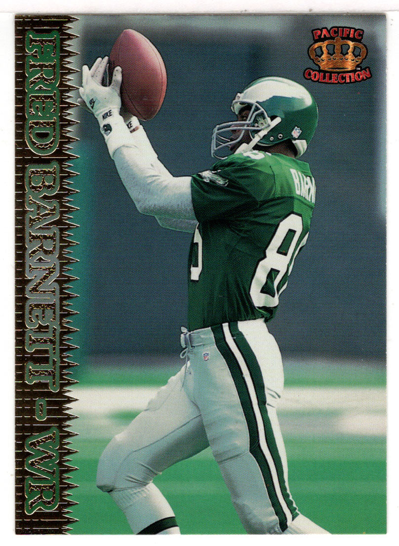 Fred Barnett - Philadelphia Eagles (NFL Football Card) 1995 Pacific # 328 Mint