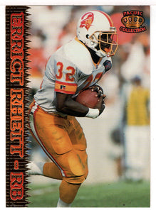 Errict Rhett - Tampa Bay Buccaneers (NFL Football Card) 1995 Pacific # 351 Mint