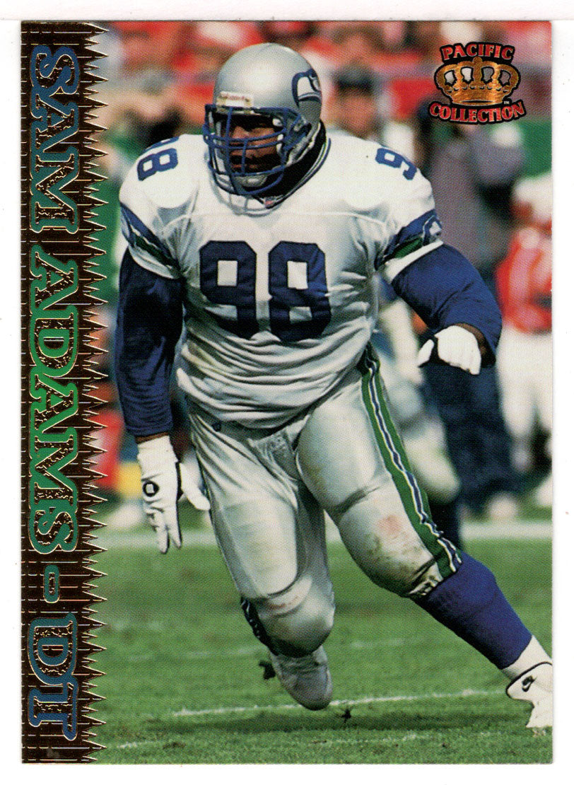 Sam Adams - Seattle Seahawks (NFL Football Card) 1995 Pacific