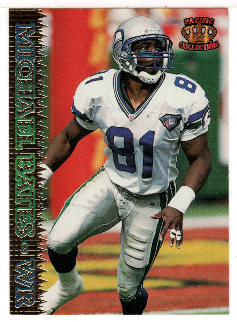 Michael Bates - Seattle Seahawks (NFL Football Card) 1995 Pacific # 358 Mint