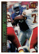 Michael Sinclair - Seattle Seahawks (NFL Football Card) 1995 Pacific # 365 Mint