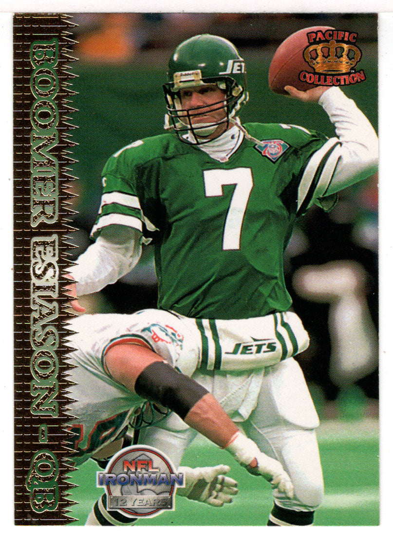 Boomer Esiason - New York Jets (NFL Football Card) 1995 Pacific # 373 Mint